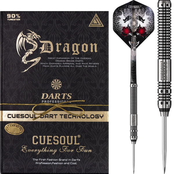 Cuesoul Dragon Black 90 % - Darts Tikat